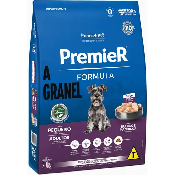 Ração A Granel Premier Formula Cães Adultos Raças Pequenas Frango 1kg