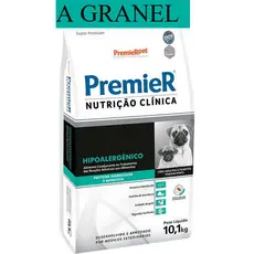 Ração Agranel 4Kg Premier Nutrição Clínica Hipoalergênico para Cães Adultos Pequeno Porte 4kg