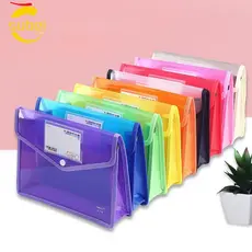 SUBEI A5 Pastas De Arquivo De Grande Capacidade Papelaria À Prova D'água Organizador De Arquivos De Bolsa