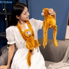 Brinquedo De Pelúcia De Macaco TOBIE , Boneca Grande De Simulação De Braço Longo Orangotango De 25 Cm De Desenho Animado