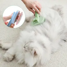 Pente De Massagem Para Remoção De Pelos De Animais De Estimação , Escova Fácil De Limpar