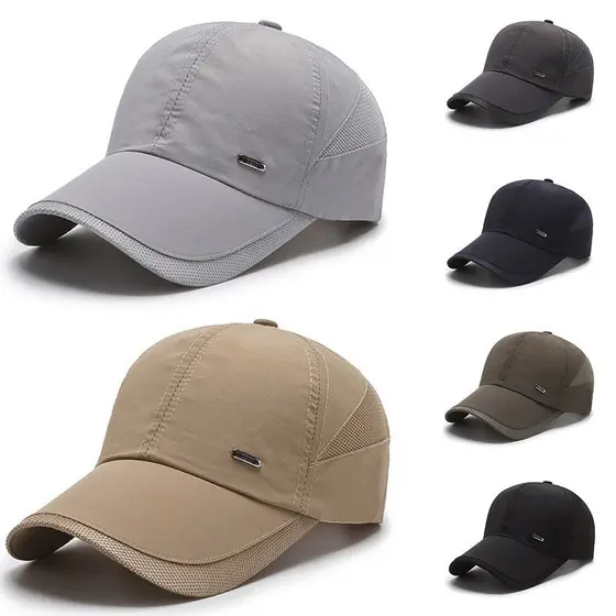 Bonés de Beisebol de Alta Qualidade para Homens, Chapéus de Moda Hip Hop, Bonés Ajustáveis para Esportes ao Ar Livre, Bo