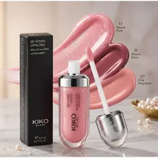 Gloss Labial Kiko Milano 3D Hydra Hidratante Efeito Brilhante Volume Instantâneo Original