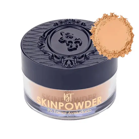 Pó Solto BT Skin Powder Bruna Tavares Pó Facial Acabamento Natural Textura Leve Fácil Aplicação