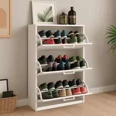 Sapateira para Quarto ou Closet p/ 20 Pares Solução Inteligente de Espaço Garantia de Fábrica