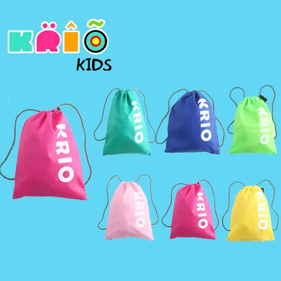 Han ventilador crianças bebê verão saco de natação à prova dwaterproof água mochila bonito carta praia maiô saco de arma