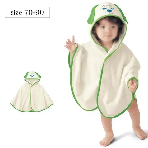 Comércio exterior primavera outono novo estilo crianças roupão toalha macarrão grande bolso capa do bebê menina bonito d
