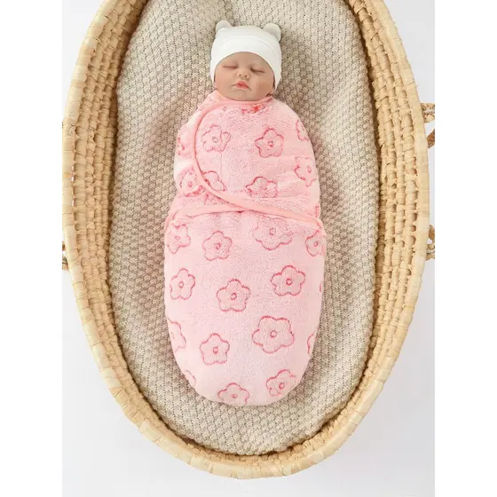 Colcha de abraço para recém-nascidos, envoltório calmante de flanela, envoltório Anti-choque, estilo fino, produtos para