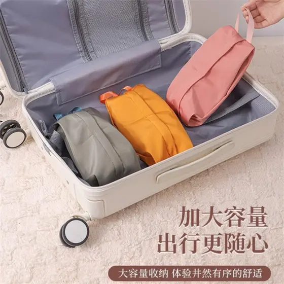 Roupa interior de viagem calcinha meias saco de armazenamento bagagem roupas embalagem arrumado saco de pano portátil à