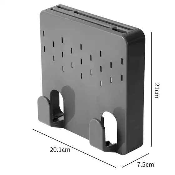 Rack de armazenamento de faca de parede sem perfuração, rack de cozinha, suporte de faca multifuncional, rack doméstico,