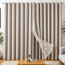 Cortina Blackout 6 Metros x Diversas alturas Tecido Grosso Cortina Grande Para Sala