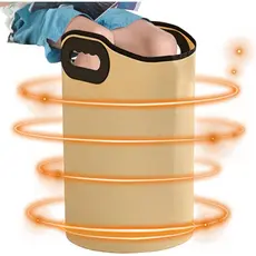 Bacia para Imersão dos Pés, Recipiente de Spa de 23 L, Dobrável com Furos de Drenagem, Tubo para Imersão dos Pés, para C