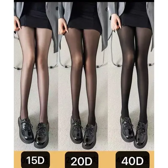 Meia calça 40D Cintura alta sem apertar Resistente a unhas e pets Ajuste perfeito