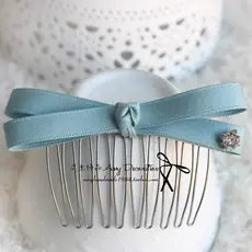 Acessórios de cabelo feitos à mão versão coreana pente de cabelo cruz grampo de cabelo não franja pente de cabelo arco c