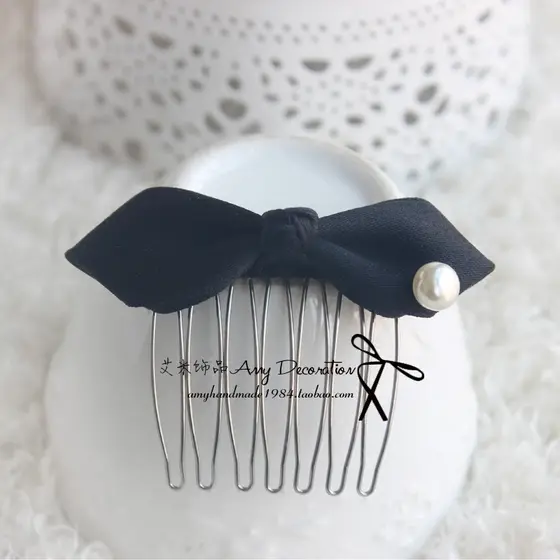 Não franja pequeno pente de cabelo inserir pente bola cabeça placa pente de cabelo Han ventilador pequeno fresco não fra