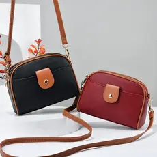 Pequeno pequeno saco Crossbody feminino 2026 novo estilo All-Match saco do telefone móvel bolsa de moedas mãe de meia-id