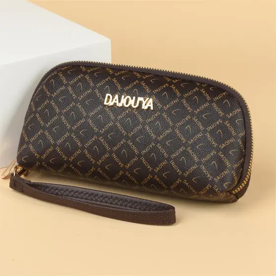 Senhoras embreagem novo estilo All-Match impresso embreagem feminino pequeno saco do telefone móvel bolsa de moedas de m