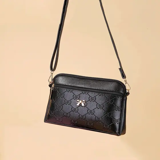 Bolsa feminina mensageiro 2026 novo estilo All-Match mãe saco de meia-idade feminino bolsa de moedas do telefone móvel m
