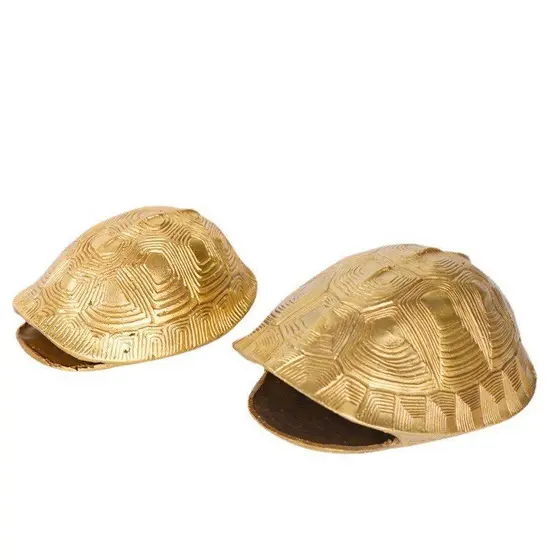 Yang Tongji Fabricante de Artesanato Decorativo para Casa e Escritório, Atacado de Conchas de Tartaruga de Cobre