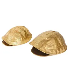 Yang Tongji Fabricante de Artesanato Decorativo para Casa e Escritório, Atacado de Conchas de Tartaruga de Cobre