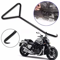Gancho de mola para tubo de escape de motocicleta modificado, gancho de mola de aço inoxidável reforçado, gancho de mola