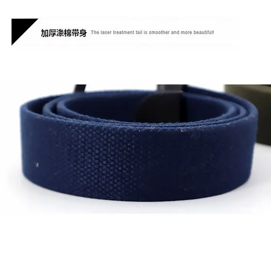 Cinto masculino de lona espessa com fivela de pino, novo cinto de algodão com fivela de liga para jeans, cinto feminino,