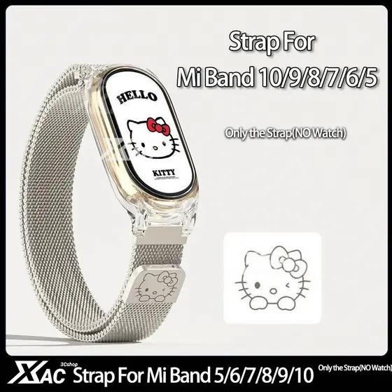 Pulseira Para Mi Band 8/9/10 , Xiaomi Smart 7 De Substituição miband 56 Correa 9