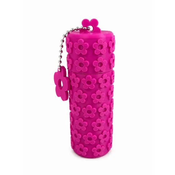 🌸 Porta Batom Florzinha Personalizado | Chaveiro Porta Batom em Impressão 3D