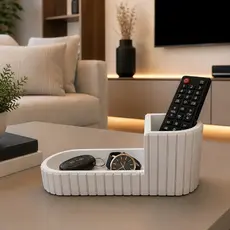 Organizador de Mesa Moderno Porta Caneta e Chaves para Escritório Recepção Sala de Esta e Porta Controlesr