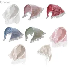 CINN Elegante Solução Laço Cabelo Hoop Lenço Para Mulheres Integrado Headwrap Francês Bandana Pastoral Cabeça Decoração
