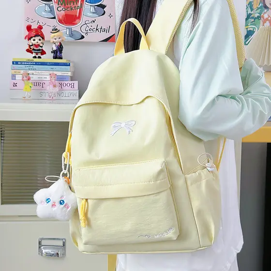 8.11 Huaxi novo produto ins nicho mochila feminina estudante classe mochila de alto valor menina coração mochila