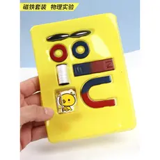 Conjunto magnético para escola primária, equipamento de experimento físico, jardim de infância, experimento científico,