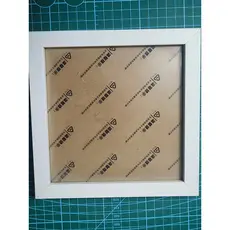 15cm simples branco de madeira quadrado moldura de foto mesa All-Match moldura decorativa pintura diamante argila funcio