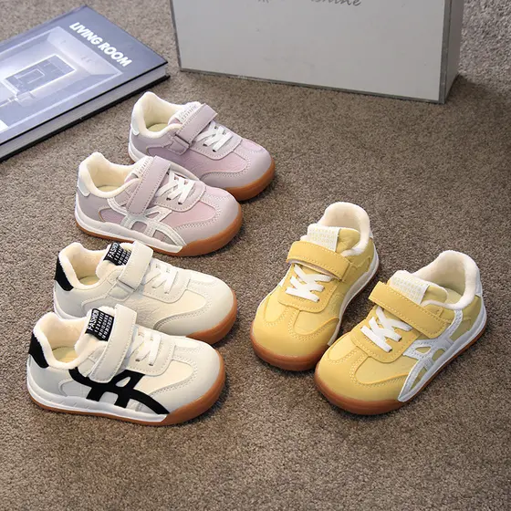 Crianças sapatos esportivos dois algodão Forrest Gump sapatos de treinamento alemão antiderrapante 2025 inverno novo est
