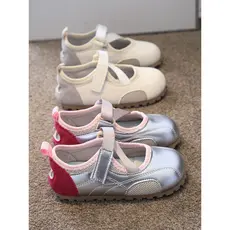 Meninas sandálias oco feminino bebê Puff sapatos 2025 primavera verão crianças Mary Jane sapatos estilo Ballet sapatos d