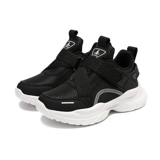 Cross-Border venda quente sapatos esportivos infantis outono inverno novo estilo de couro à prova dwaterproof água menin