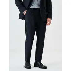 JSSD HOMME primavera outono novo estilo masculino lã Commuter calças casuais homens de negócios cavalheiro calças retas