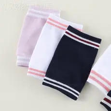 Joelheiras finas de verão, conjunto de cotoveleiras infantis, joelheiras resistentes a choques, algodão puro, meninos, m
