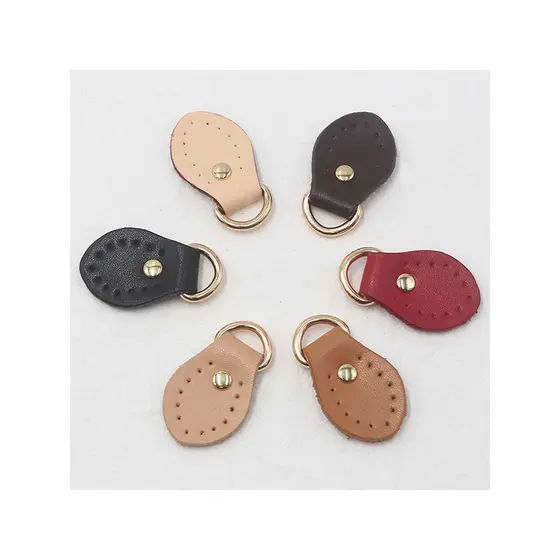 Alça de fivela de couro de duas camadas Fivela D Estilo de costura de orelha pequena Alça costurada à mão Bolsa de acess