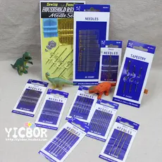 Agulha de costura manual japonesa, andorinha dupla, rabo de ouro, agulha de couro, olho grande, agulha sem corte, agulha