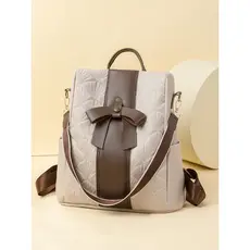 2025 novo estilo mochila feminina moda All-Match mochila de viagem feminina Casual Commuter mochila simples estudante mo
