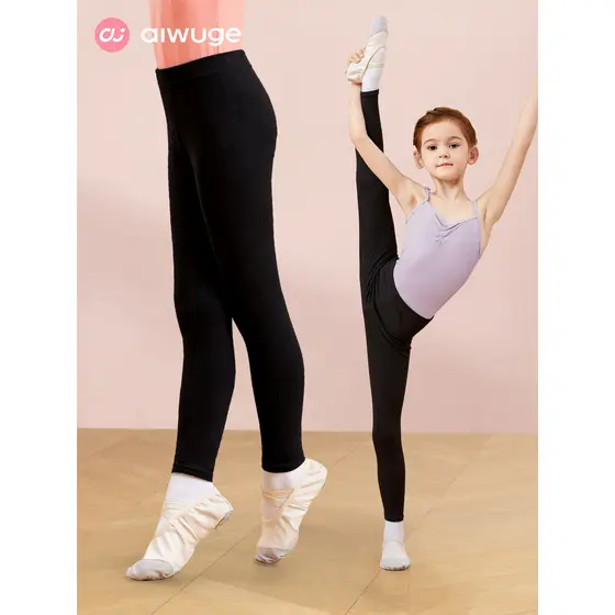 Crianças calças de dança calças de balé meninas calças de dança esportes leggings mulheres roupas de dança prática leggi