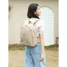 Mochila estudante universitário mochila 2026 primavera verão novo estilo estudante Commuter náilon Oxford pano mochila 4