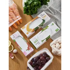 Saco de preservação de alimentos domésticos engrossado saco de embalagem de vegetais saco de plástico descartável Shoppi