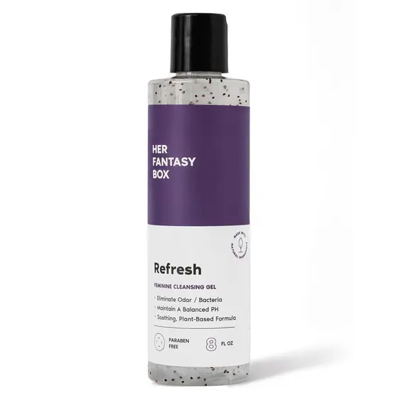 A Caixa de Fantasia Dela |   Gel de Banho Refrescante para Equilíbrio do pH - Solução Natural de Higiene Feminina para L