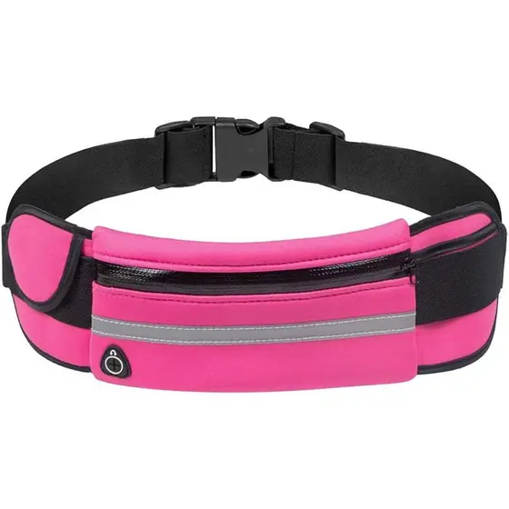 Cinto de Corrida Slim para Homens, Pochete Impermeável para Homens, Suporte para Telefone para Corrida, Pochete Refletiv