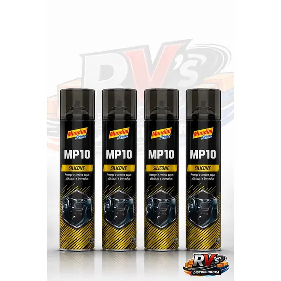 Spray Silicone Mundial Prime Restaurador Painel Brilho Extremo Tutti-Frutti