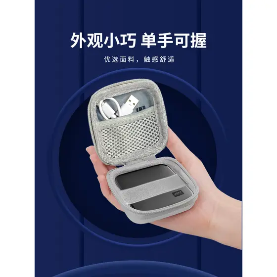 Adequado para novos elementos Bolsa de disco rígido Elements SE Capa protetora de Silicone portátil Mini WD estilo ocide