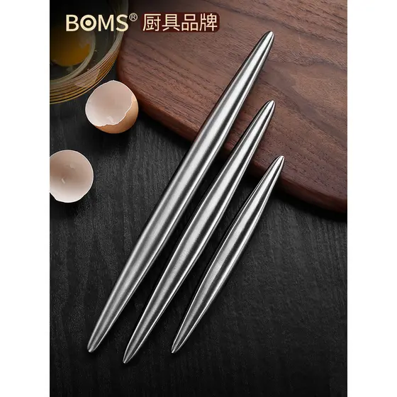 Novo produto 304 rolo de aço inoxidável rolo doméstico cozinha ferramentas cozimento rolo rolo rolo