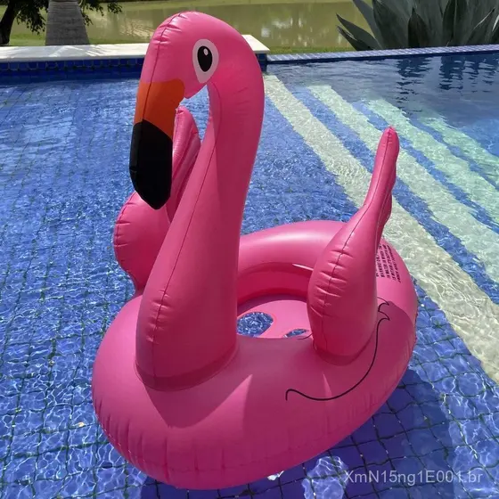 Boia Inflável Flamingo Rosa Bóia Do Flamingo Blogueira Fotos Inflável Praia Piscina